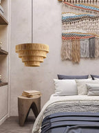 Straw Art Pendant Light