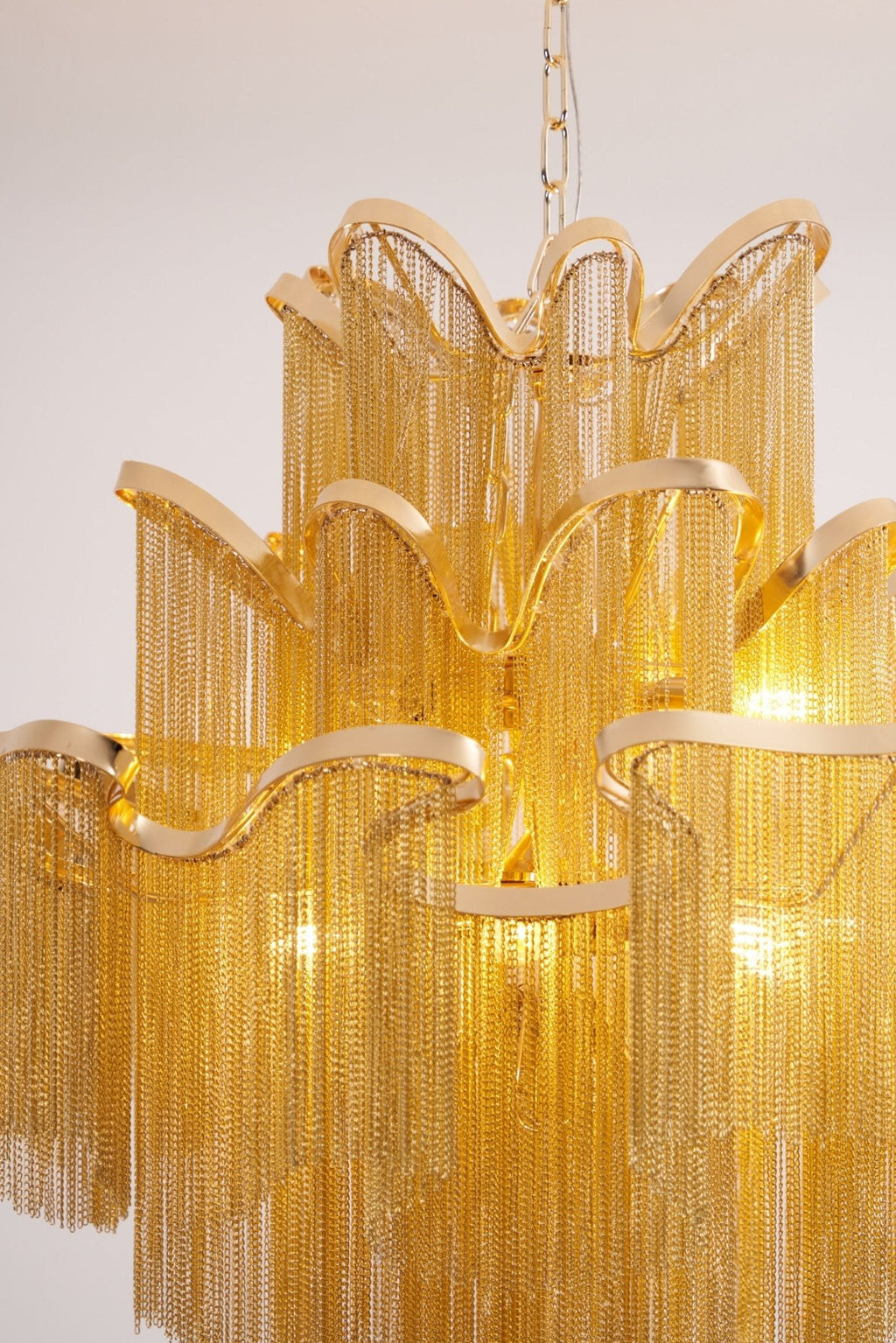 Stream Chain Chandelier