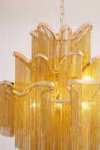 Stream Chain Chandelier