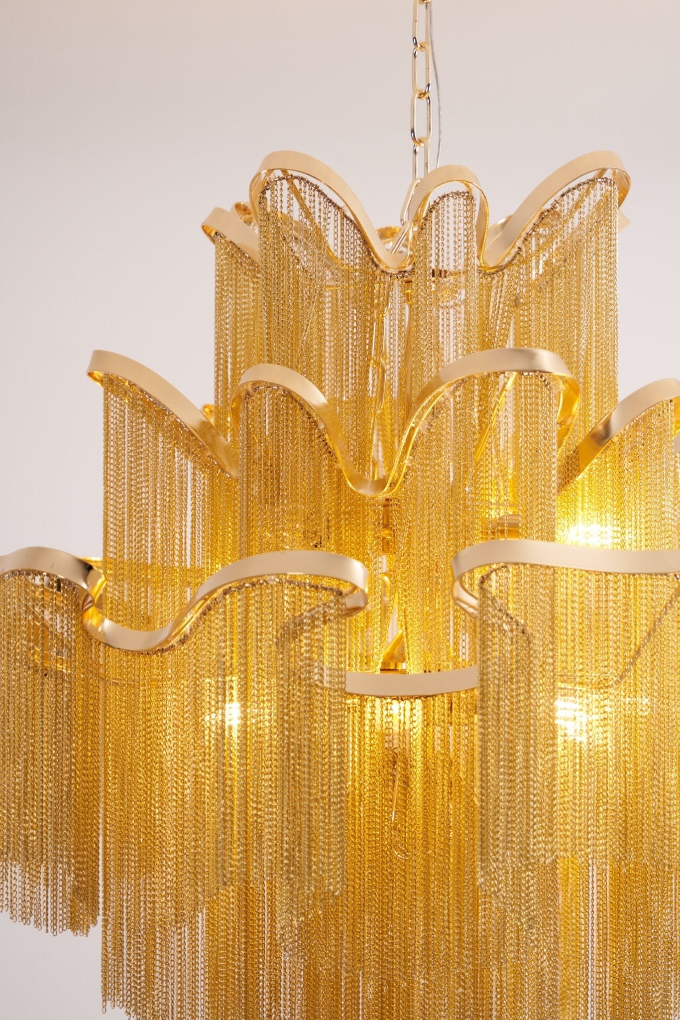 Stream Chain Chandelier