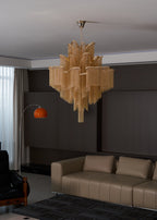 Stream Chain Chandelier