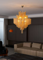 Stream Chain Chandelier