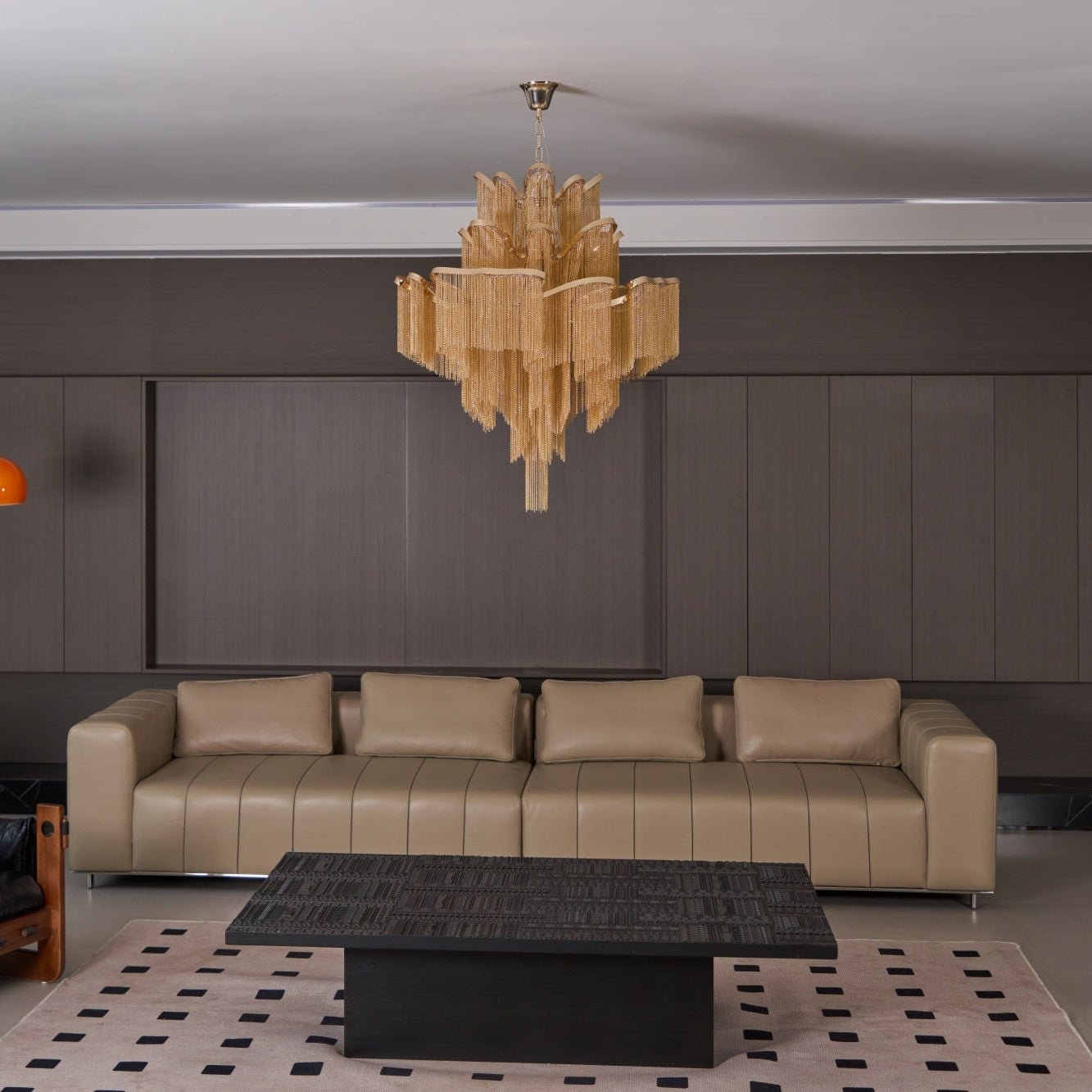 Stream Chain Chandelier