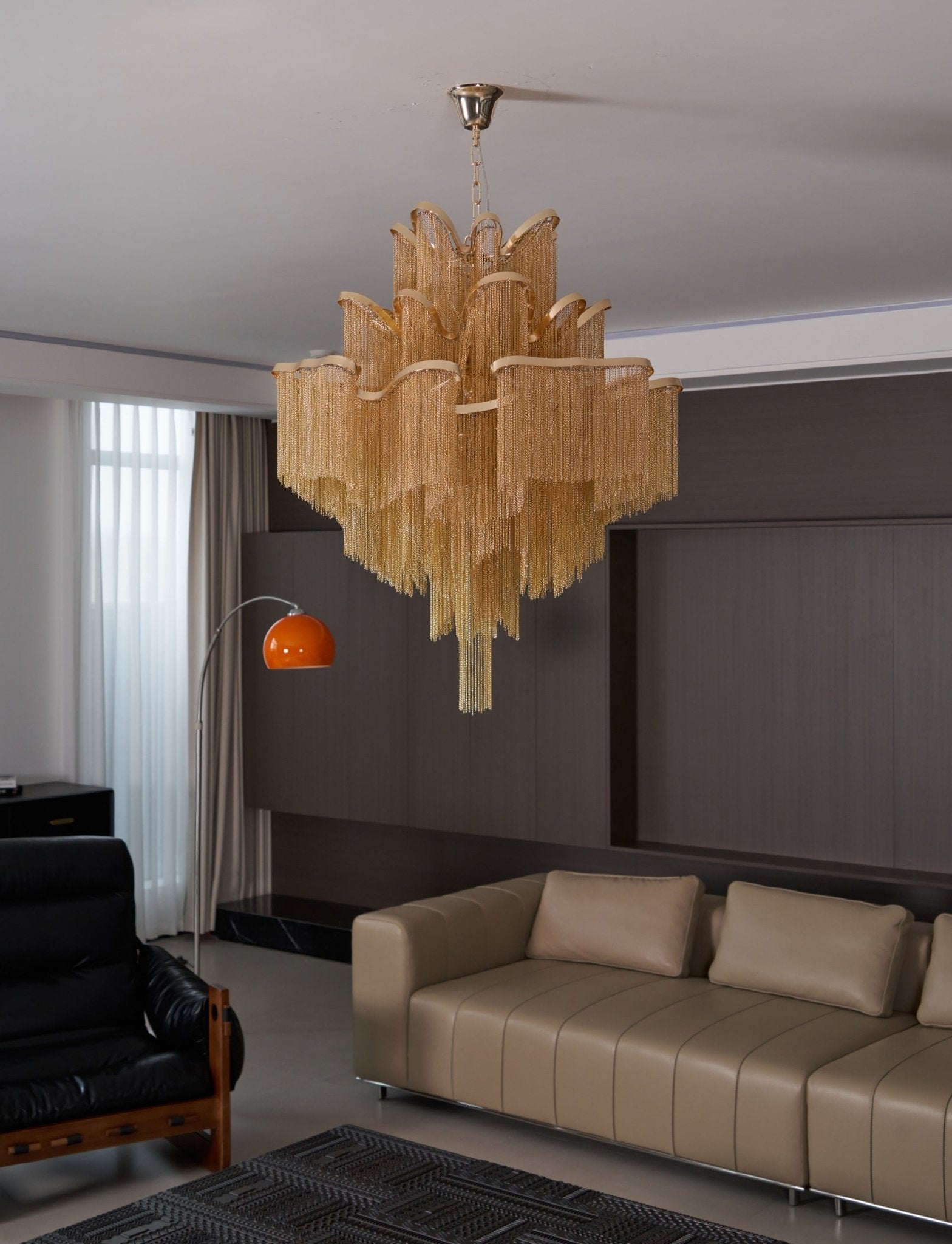Stream Chain Chandelier
