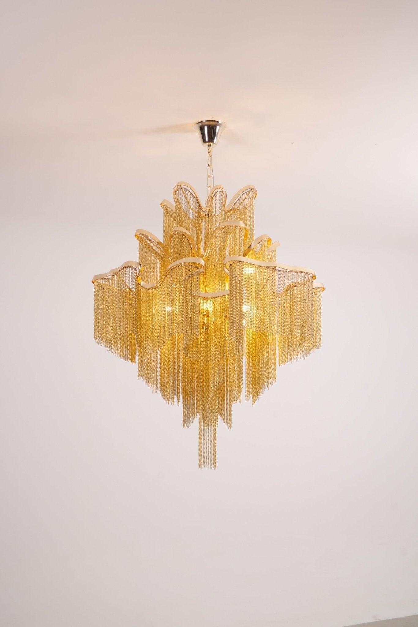 Stream Chain Chandelier