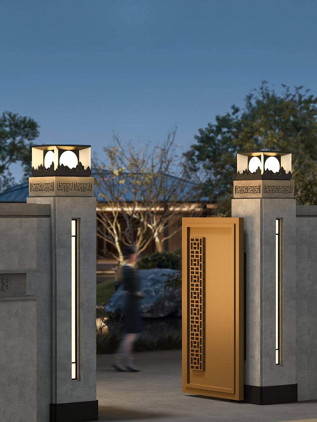 Sunrise Garden Outdoor Light