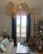 Screen Cannage Pendant Swag Light