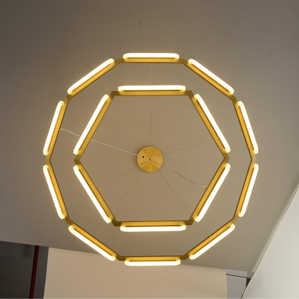 Swirl Chandelier