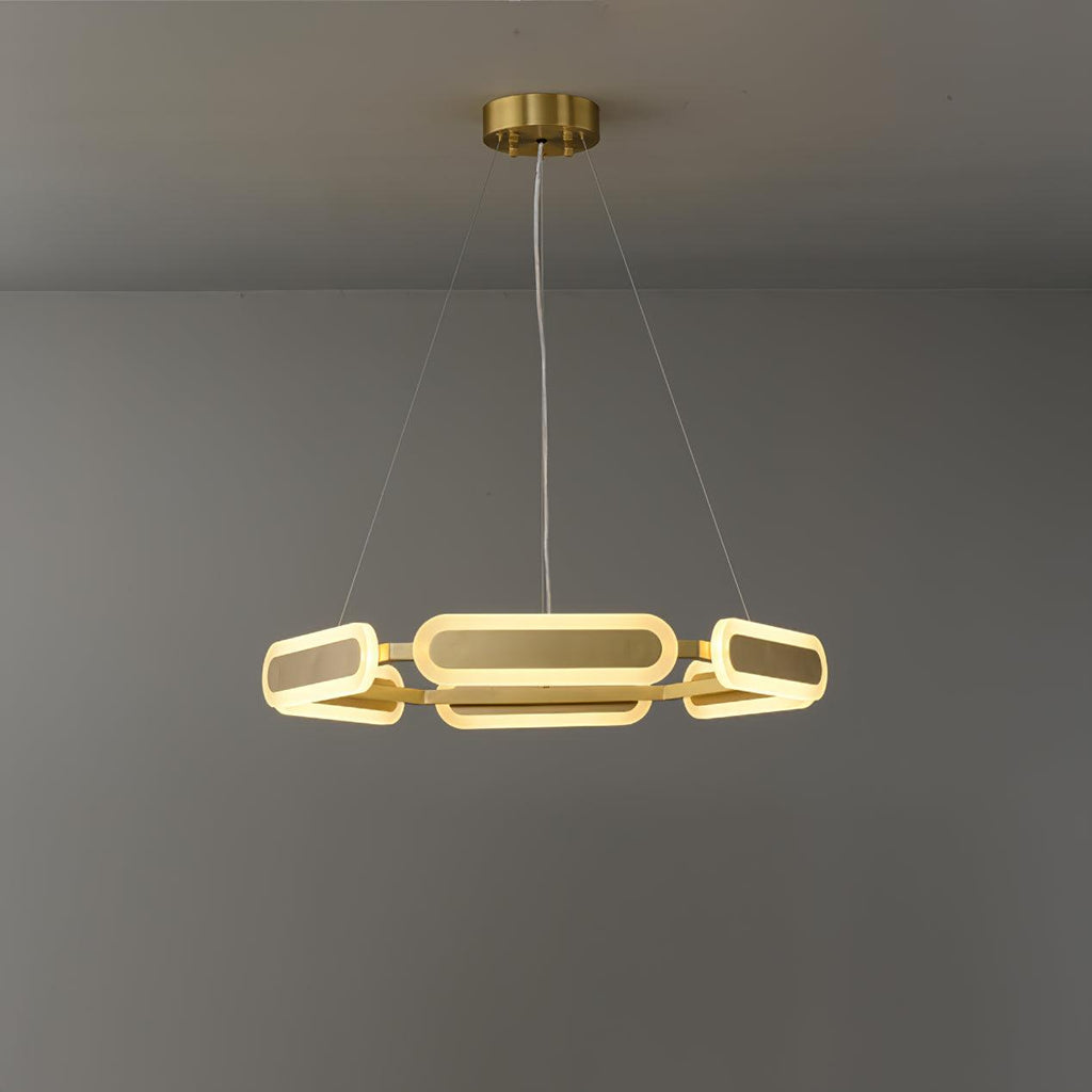 Swirl Chandelier