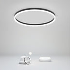 Black Round Flush Mount Kitchen Lighting Dining Room Lighting Ceiling Light