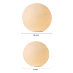 Resin Round Ball Moon LED Waterproof White Modern Outdoor Light Fence Lights