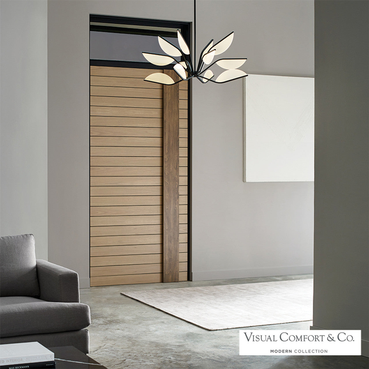 Belterra Chandelier, 12-Light, LED, Matte Black, Acrylic, 38"W (700BLT38B-LED930 70P9D5Z)