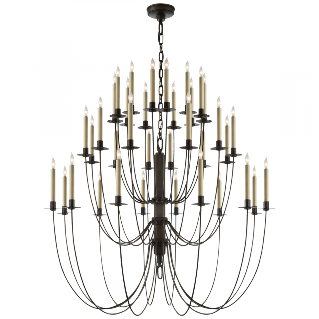 Erika Three-Tier Chandelier