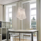 Stainless Steel Pleated Pendant Lamp