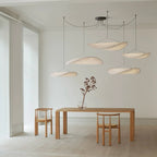 Tense Silk Pendant Light