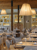 Textile Taper Pendant Lamp