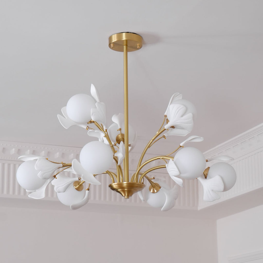 Thalassa Gingko Chandelier