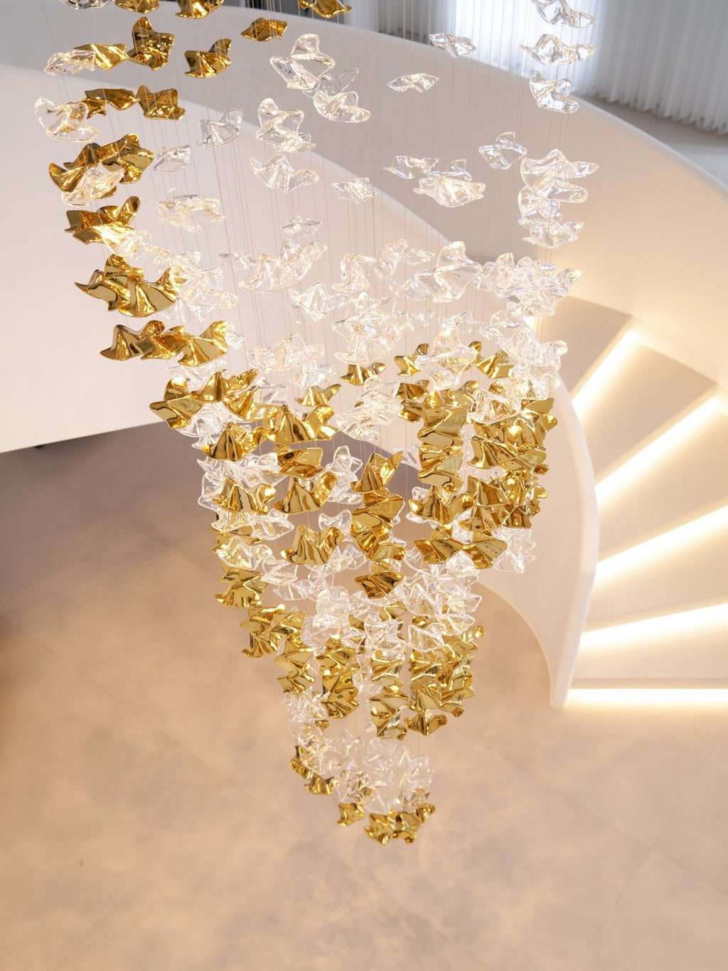Tidal Art Glass Chandelier