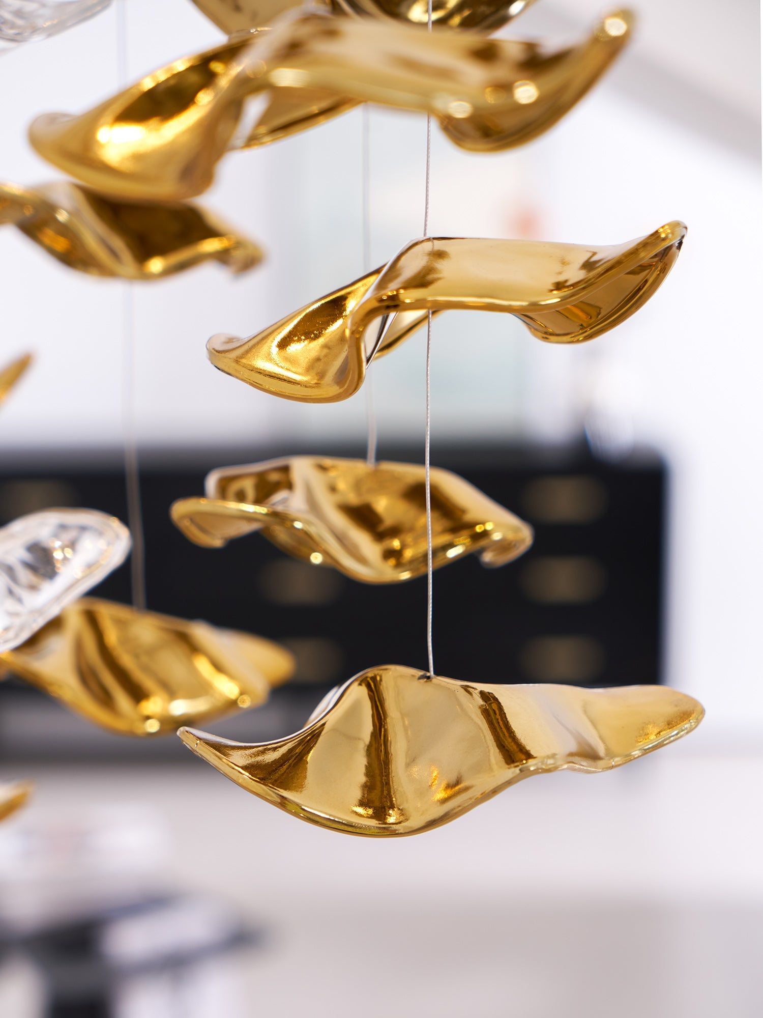 Tidal Art Glass Chandelier