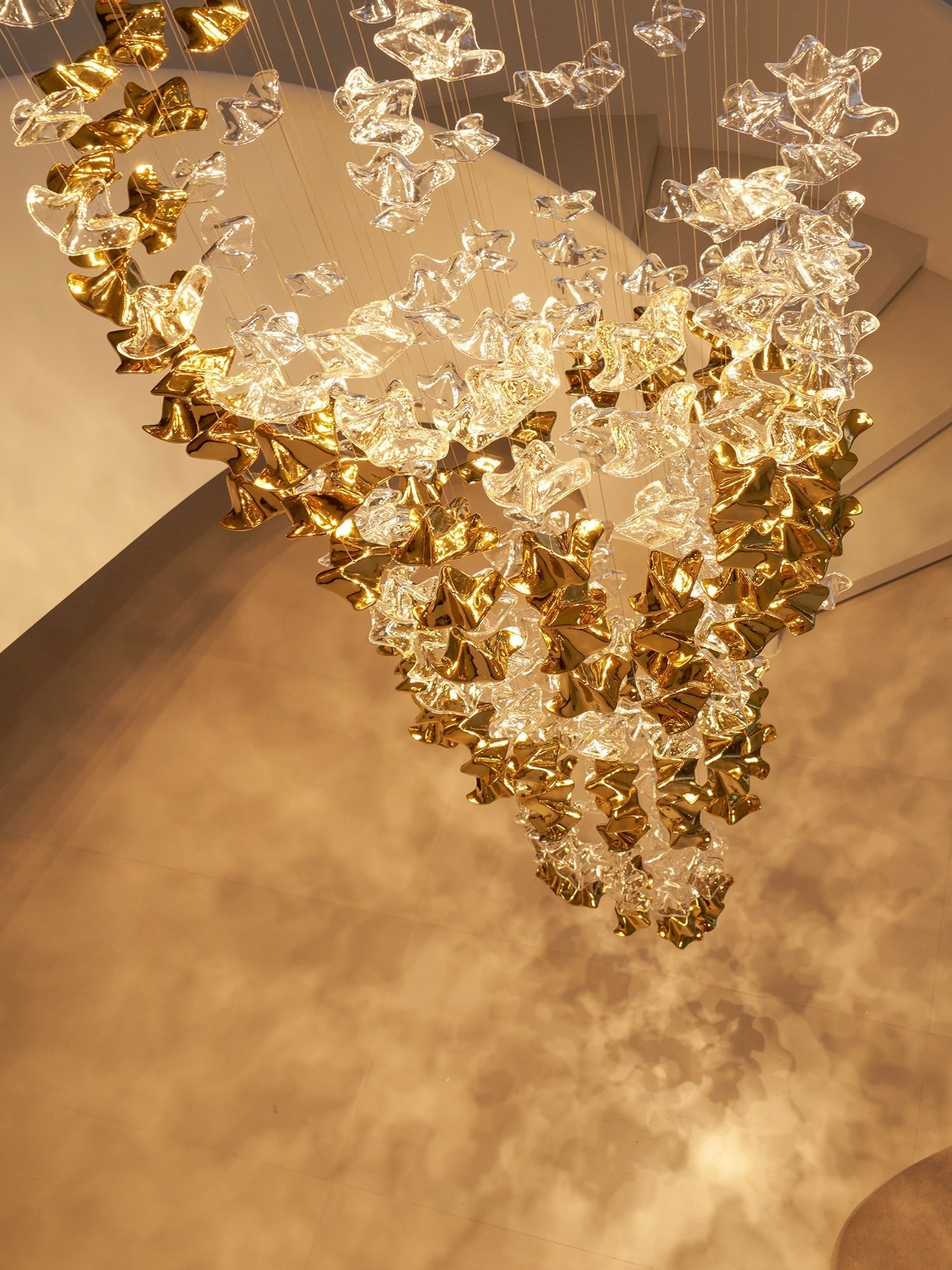 Tidal Art Glass Chandelier