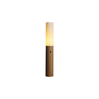 Timber Column Floor Lamp