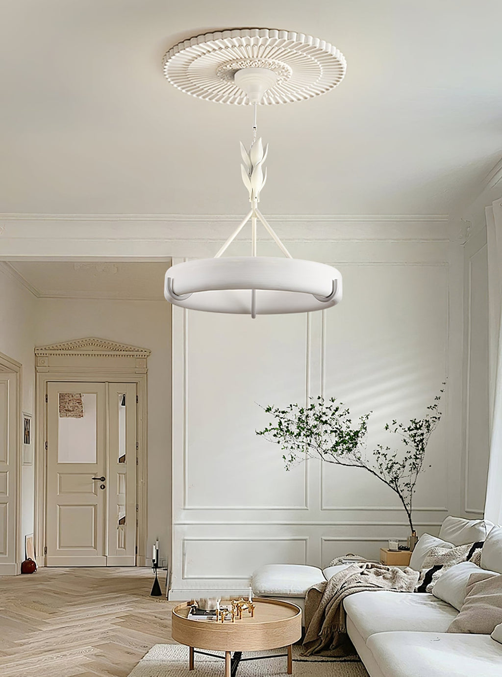 Tinsley Plaster Chandelier
