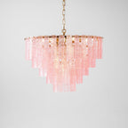 Opalora Pink Murano Chandelier