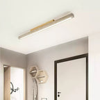 Travertine Column Ceiling Light