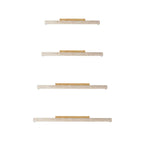 Travertine Column Ceiling Light