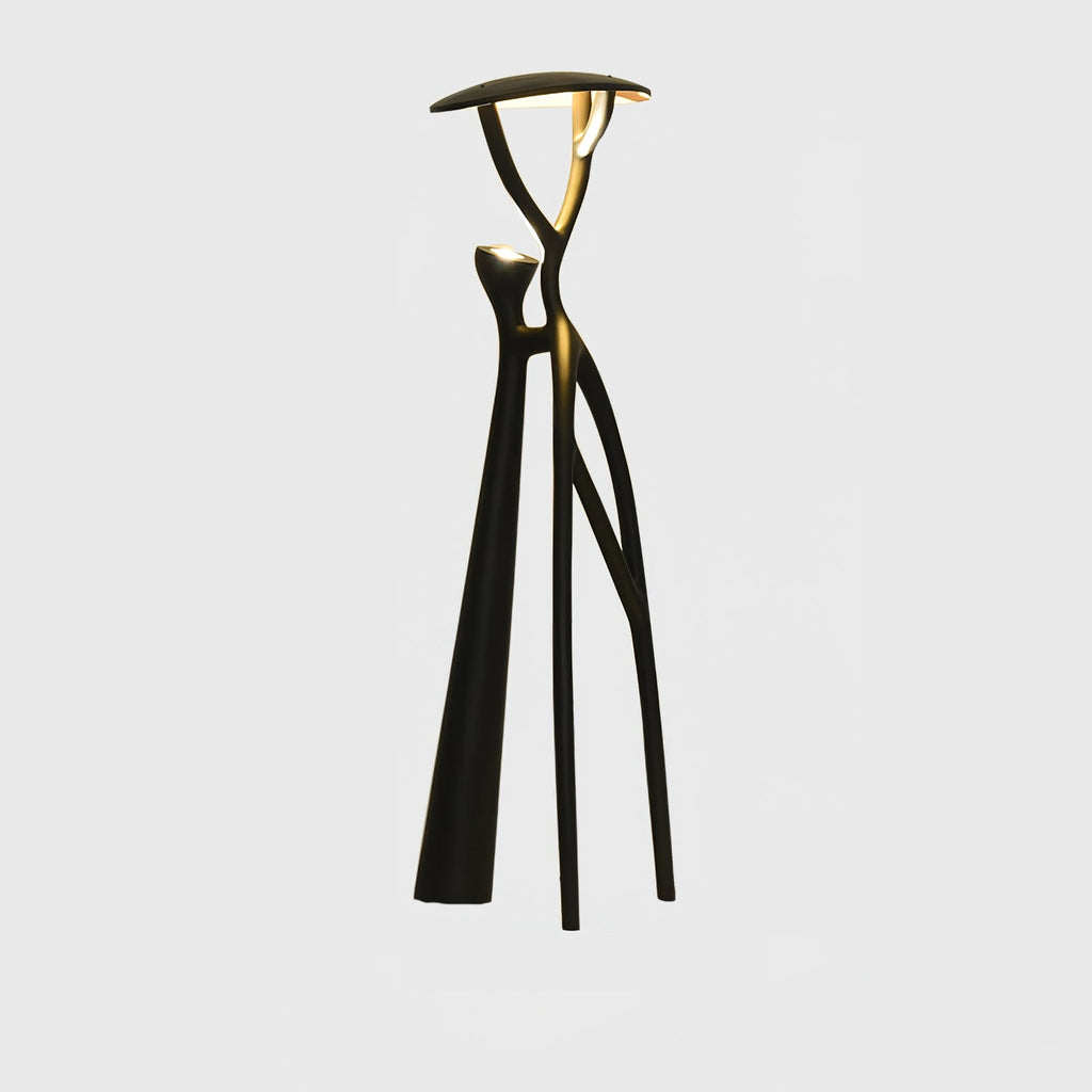 Gothic Tree Sculpture Floor Lamp