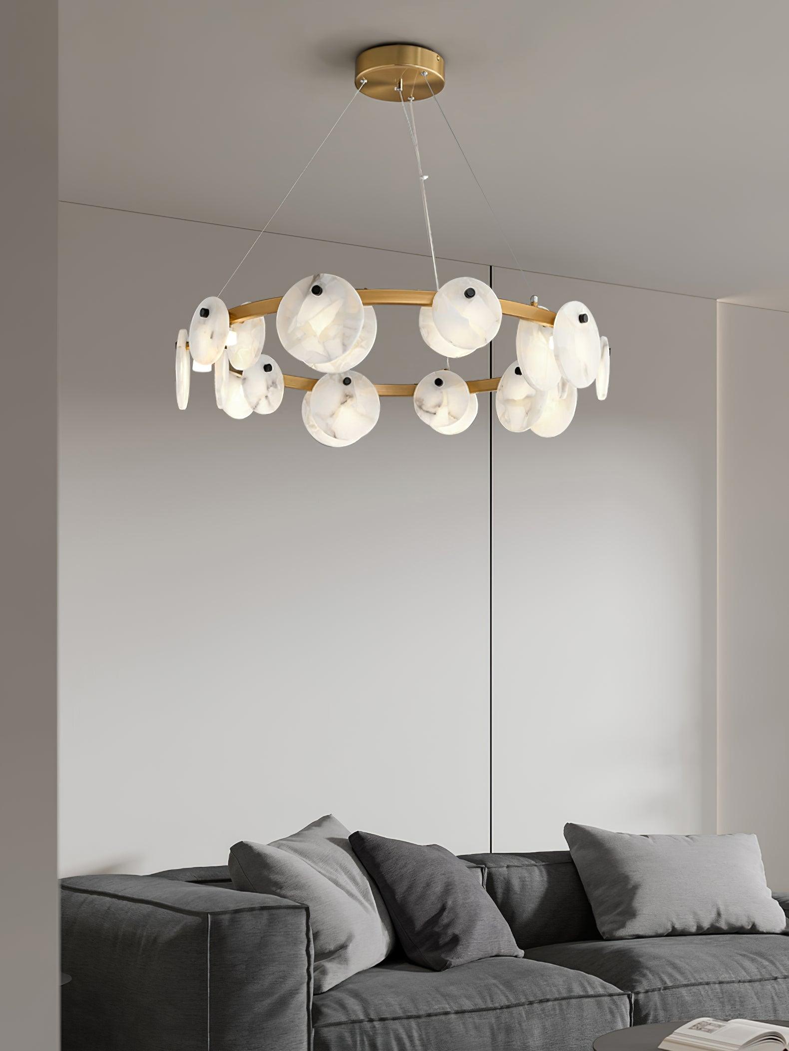 Trinidad Alabaster Chandelier