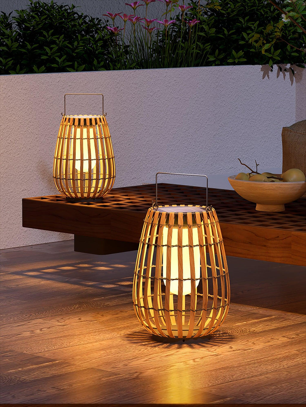 Tropic Braid Lantern Outdoor Lamp