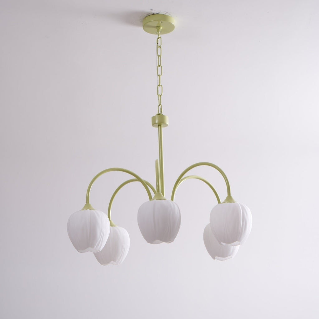 Tulip Matcha Chandelier