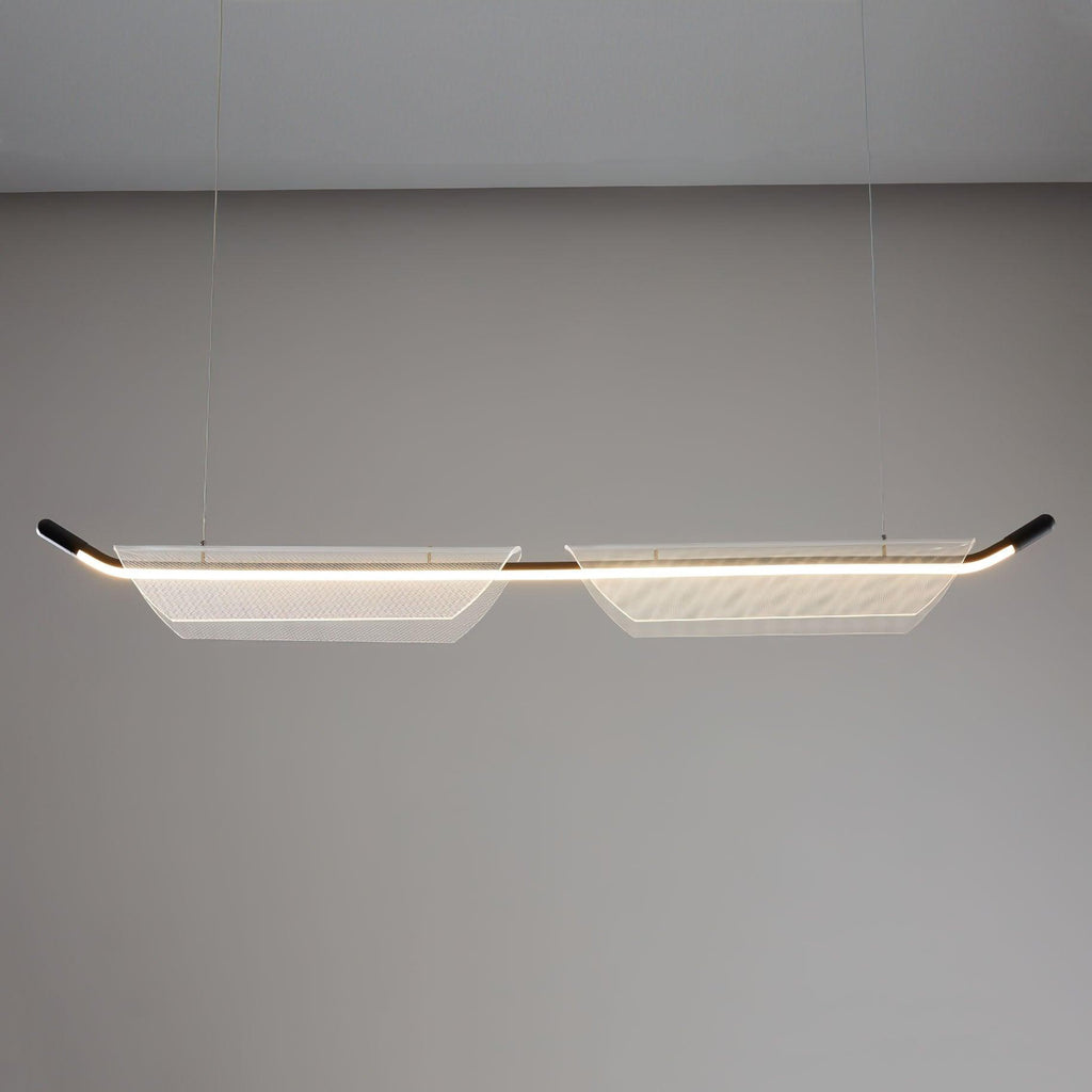 Two Boats Acrylic Pendant Light