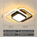 LED Ceiling Lights: Modern Shade for Home & Living Room Lighting