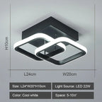 LED Ceiling Lights: Modern Shade for Home & Living Room Lighting