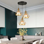 Retro Loft LED Bar Pendant Chandelier Dining Kitchen Hanging Lampshade