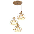 Retro Loft LED Bar Pendant Chandelier Dining Kitchen Hanging Lampshade
