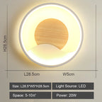 LED Wall Light for Modern Home Decor—a Nordic Bedroom Essential.