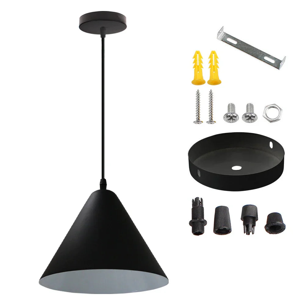 Nordic Pendant Lights E27 Minimalist Hanging Lamps for Dining Room & Kitchen Island