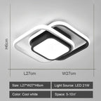 LED Ceiling Lights: Modern Shade for Home & Living Room Lighting