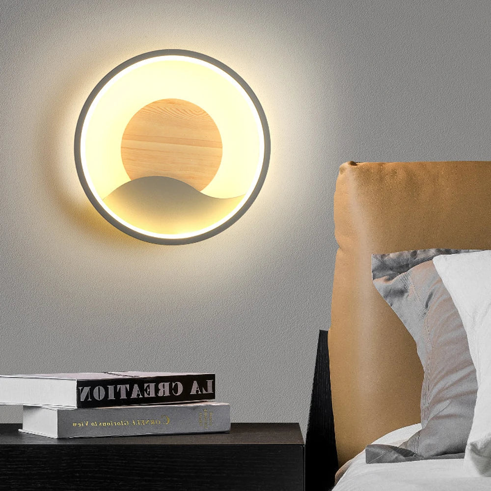 LED Wall Light for Modern Home Decor—a Nordic Bedroom Essential.