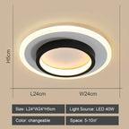 LED Ceiling Lights: Modern Shade for Home & Living Room Lighting