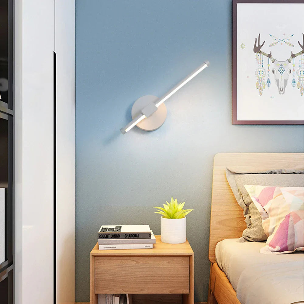 Indoor LED Wall Light for Home Decor, Modern Bedroom Lighting, Wall Sconce Aisle Lamp