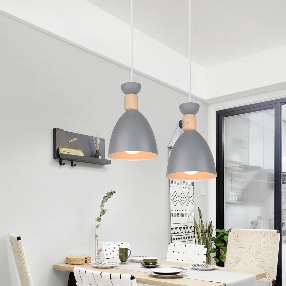 Modern Nordic Chandelier LED Pendant Lights for Kitchen Living Room Home Decor