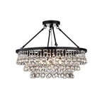 Unique Tiered Crystal Chandelier