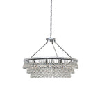 Unique Tiered Crystal Chandelier