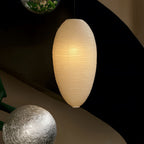 Washi Paper Chestnut Pendant Lamp