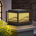Window Grille Outdoor Post Light