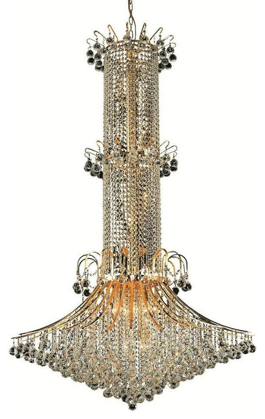 8008 Toureg Collection Large Hanging Fixture, Royal CutBy Elegant Furniture & Lighting